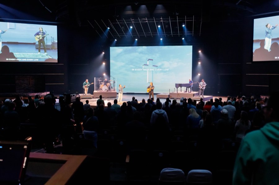 Worship on the main stage